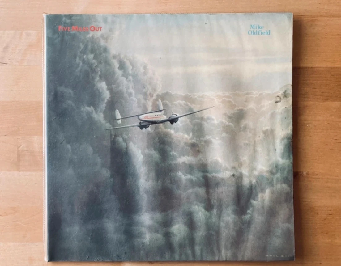 Disque vinyle 33t Mike Oldfield Miles Out.